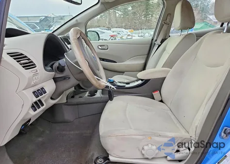 2012 Nissan Leaf Sv from USA, damaged, VIN JN1AZ0CP7CT018956